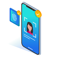 Secure login with biometrics