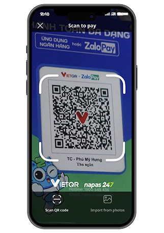 Transfer by QR