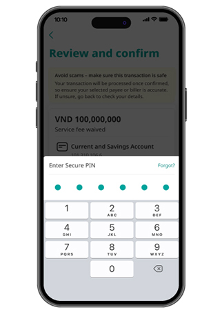 Transfer to other UOB accounts and other banks
